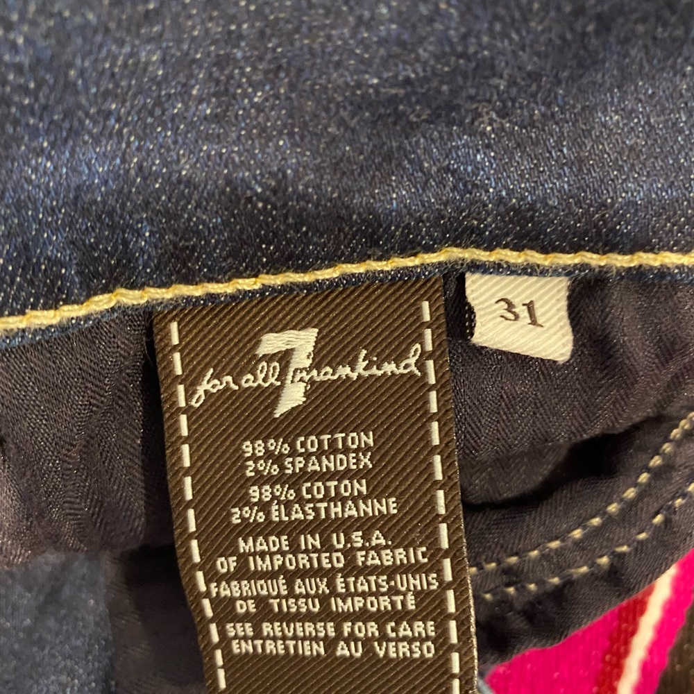 7 For All Mankind Ankle Skinny - Picture 3 of 9